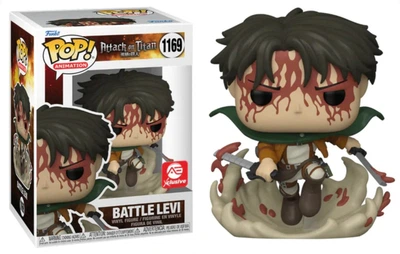 Фігурка Funko POP Фанко поп №1169 Атака титанів Attack on Titan Battle Levi Ackerman, Леві Аккерман, 10 см