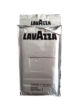 Кофе молотый Lavazza Crema e Gusto Classico 250 г в экономной упаковке