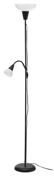 Lampa podłogowa IKEA TÅGARP do czytania Czarny/biały (404.863.87)