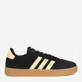 Женские кеды замшевые низкие Adidas Vl Court 3.0 JI1948 39.5 (6UK) 24.5 см Черные (5905588647423)