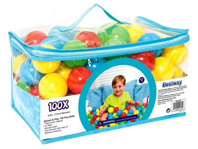 Piłeczki do basenu Bestway Splash&Play 100 szt 52027 (6942138950229)