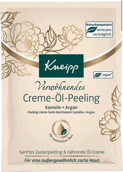 Кремово-масляний пілінг для тіла Kneipp Creme-Ol-Peeling Kamelie Argan 40 ml