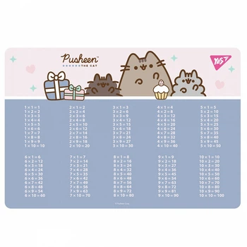 Підкладка настільна таблиця множення Yes Pusheen (492324)