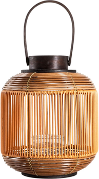 Ліхтар Homla Garnitto для свічок овальний 9x23x27 см (5906496743313)