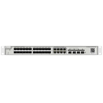 Коммутатор сетевой Ruijie Reyee RG-NBS5200-24SFP/8GT4XS, 24 SFP + 8 Gigabit портов, Layer 3, серый