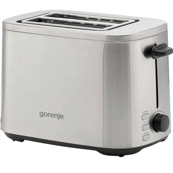 Тостер Gorenje 800 Вт 2 слоти з 7 рівнями підсмажування нержавіюча сталь