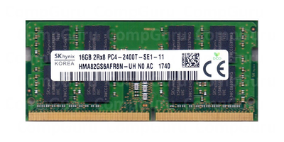 Оперативная память ноутбучная Hynix DDR4 16GB 2400MHz SO-DIMM 2Rx8 PC4-2400T (HMA82GS6AFR8N-UH)