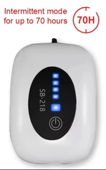 Компресор аератор SOBO SB 218, 2600 mAh акваріумний з акумулятором