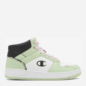 Жіночі кеди високі Champion Rebound 2.0 Mid S11471-WW026 5905588291008 39 Зелені (5905588291022)