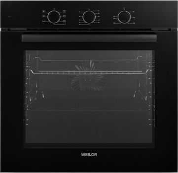 Духовий шафа електрична WEILOR FPO6F70BK (78 л, 7 прогр., мех.-сенс.кер, дисплей) 311125