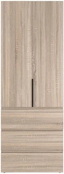 Шафа розпашна 2 Art In Head Light 800x2200x500 мм Дуб Сонома (LT12130000000)