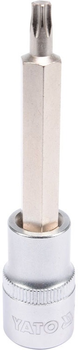 Головка YATO з викрутковою насадкою TORX 1/2" Т30 100 мм (YT-04323)