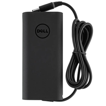 Блок живлення (зарядний адаптер) для ноутбука DELL — 19.5V 6.7A 130W, роз’єм 7.4×5.0 PIN, чорний, овальний корпус