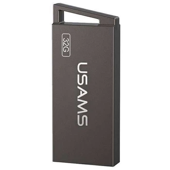 Флеш накопичувач USAMS US-ZB206 USB2.0 High Speed Flash Drive 32 Gb (Iron-grey) (156167)