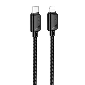 Дата кабель HOCO X113 Beneficio Type-C to Lightning (1m) (Black) (219668)