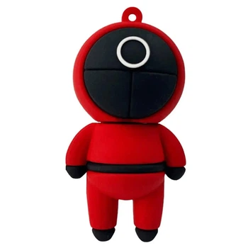 Флеш накопитель USB 2.0 Wibrand Squid Game 16Gb (Red) Epik (219783)