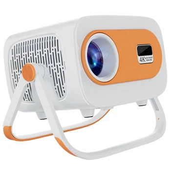 Проектор 4k Android JY325 (White / Orange) Epik (230099)