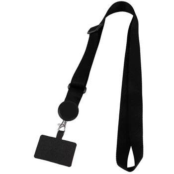 Шнурок широкий Round Clip (2см) 120см Black