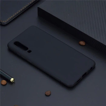 Чехол Logarm TPU Matte для Huawei P30 Черный Без бренда
