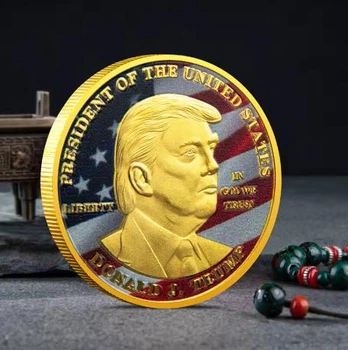 Нова модна пам'ятна монета Трампа №6