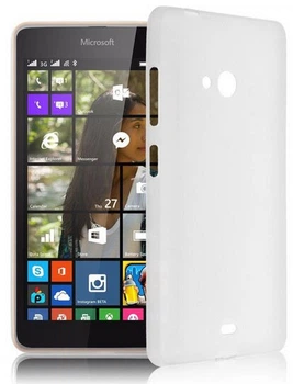 Чехол Logarm TPU Ordinary для Microsoft Lumia 540 Белый Без бренда