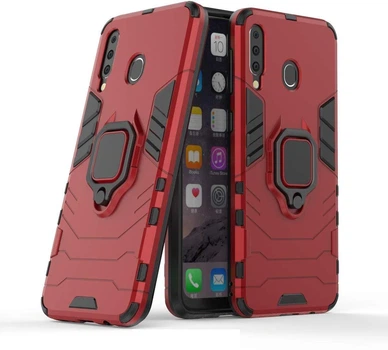 Панель Logarm Strong Guard Ring для Samsung M305F Galaxy M30 / Galaxy A40s Красный Без бренда