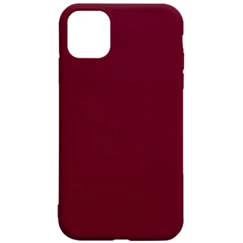 Чохол Logarm TPU Softon для iPhone 11 Pro Max Бордовий