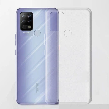 Чехол Logarm Strong Clear 0,5mm для Tecno Pova Прозрачный Без бренда