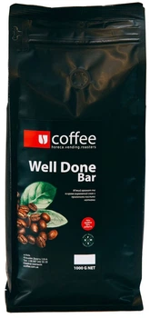 Кава зернова Ucoffee, Well Done Bar, 70% арабіка / 30% робуста, 1 кг