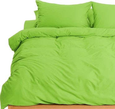Пододеяльник MirSon Soft Touch of Satin 013 Light green 143х210 см (2200011281827)