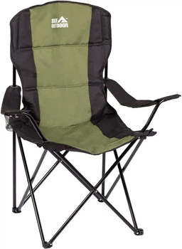 Стілець розкладний Skif Outdoor Soft Base, Black/Olive Green