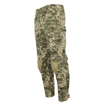 Бойові штани з наколінниками Vik-Tailor G3 зима, Піксель, 60