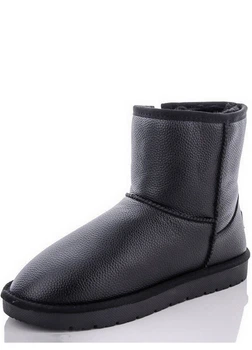 Кожаные угги Violeta H1621-9 43 Черный