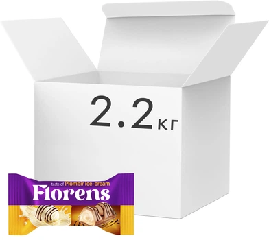 Конфеты АВК Florens со вкусом пломбира 2.2 кг (4823105818631)