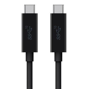 Кабель Belkin Type-C to Type-C 10Gbps 1 м Black (F2CU052bt1MBKP1) OEM