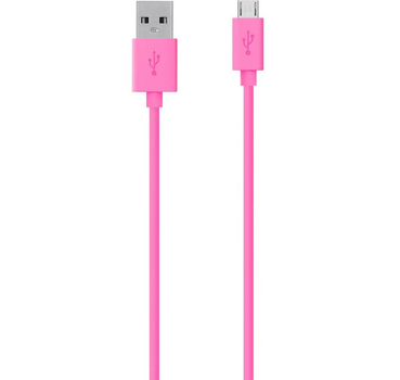 Кабель Belkin Mixit USB 2.0 - MicroUSB 1.2 м Pink (F2CU012bt04-PNK)
