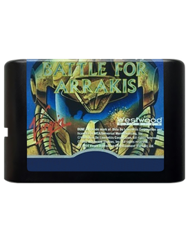Игра RMC Mega Drive DuneII : The Battle for Arrakis (2) Английская Версия