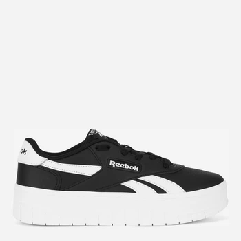Женские кеды кожаные низкие Reebok Court Advance Surge 100202649 5905588699019 40.5 (9.5US) 27 см Черные (5905588699071)