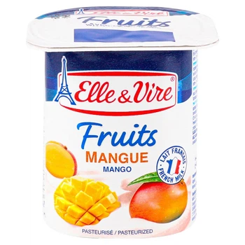 Десерт молочний 1,5% манго Elle&Vire 125 г (19311212)