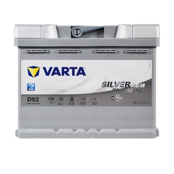 Автомобільний акумулятор VARTA Silver Dynamic AGM 60Ah 680А R+ 611635