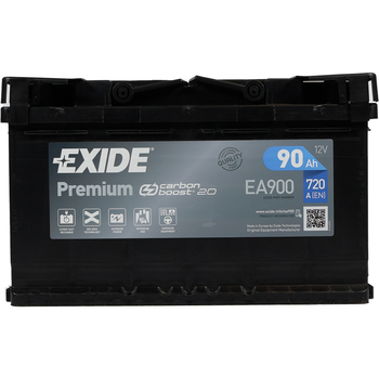 Автомобильный аккумулятор EXIDE Premium 90Ач 720Ah R+ EA900