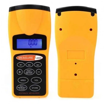 Ультразвуковой дальномер CAPITAL CP-3007 LCD с лазерной указкой, 18 м