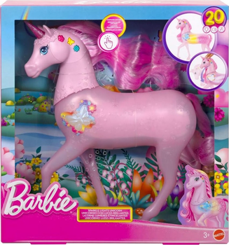 Interaktywny jednorożec Barbie Sparkle Lights z 20 efektami JCP78 (0194735274727)