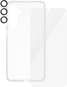 Zestaw panel + szkło PanzerGlass SAFE. 3-in-1 Pack do Samsung Galaxy S24 Plus Clear (BSAFE95673)