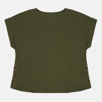 Блузка женская SHEIN 0-2564 XL Хаки (KAY2000001627037)