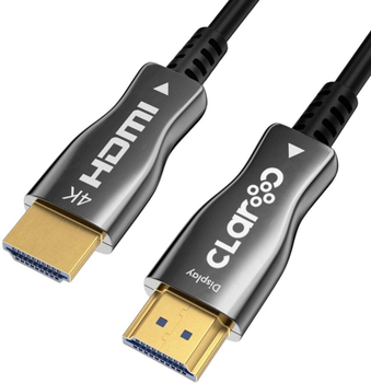 Kabel Claroc HDMI - HDMI 2.0 AOC 4K 60Hz 20m Black (FEN-HDMI-20-20M)