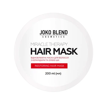 Маска восстанавливающая для поврежденных волос Miracle Therapy Joko Blend 200 мл 4823109403857
