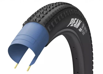 Покришка GoodYear 29x2.25 57-622 Peak Tubeless Ready Folding 60 tpi Black (1084-TIR-72-13)
