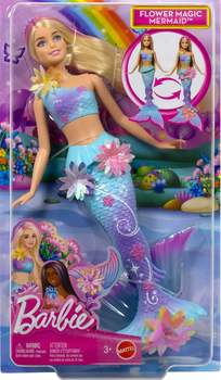 Lalka Syrenka Barbie Rozkwitające kwiaty JDM72 (0194735287925)