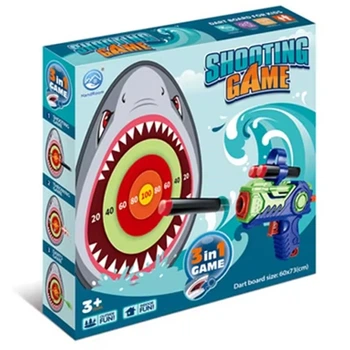 Детский дартс BauTech Попади в акулу Shooting Game Синий (1015-154-00)